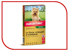 Bayer GL Адвантикс 40С капли для щенков и собак до 4kg 01.09.2019 85209957