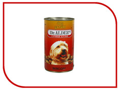 Корм Dr.Alder Dog Garant Говядина кусочки в желе 1230g для собак 1807