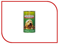 Корм Dr.Alder Dog Garant Рубец,Сердце кусочки в желе 1230g для собак 1814