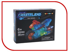 Конструктор Crystaland SHGS003 Мини Мотоцикл 38 дет