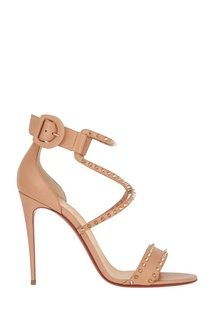 Кожаные босоножки Choca Spikes 100 Christian Louboutin