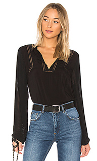 Блузка pleated sleeve - ANINE BING