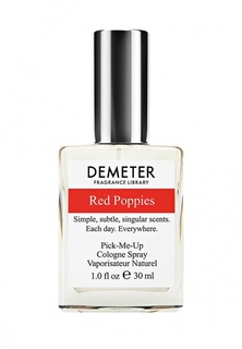 Туалетная вода Demeter Fragrance Library "Красный мак" ("Red poppies") 30 мл