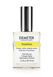 Туалетная вода Demeter Fragrance Library "Солнце" ("sunshine") 30 мл