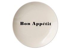 Тарелка "Bon appetit" Bloomingville