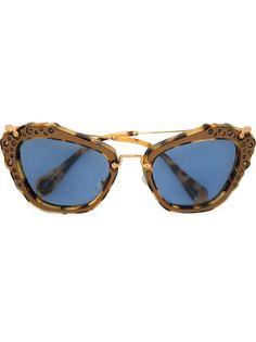 солнцезащитные очки Noir Miu Miu Eyewear