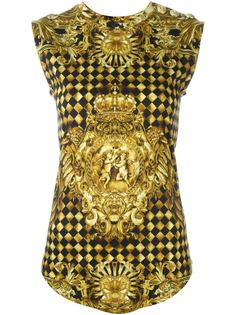 топ без рукавов  Balmain