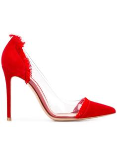 туфли-лодочки с бахромой Gianvito Rossi