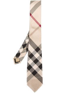 клетчатый галстук Burberry