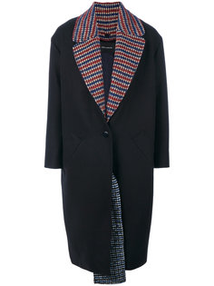 contrast lining coat  Cédric Charlier