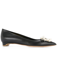 pearl embellished pumps  Rupert Sanderson