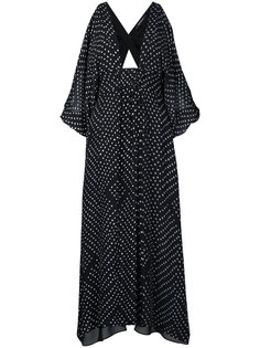 polkadot midi dress Kitx