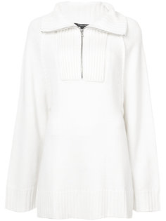 Raglan Zip-Up Pullover Derek Lam