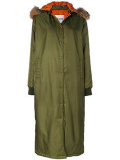 full length hooded coat Ava Adore