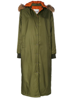 full length hooded coat Ava Adore