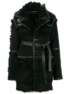Shearling Trim Coat Y / Project
