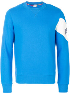 contrast sleeve sweatshirt  Moncler Gamme Bleu