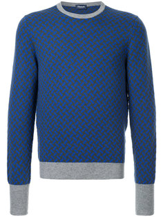 свитер дизайна колор-блок Drumohr