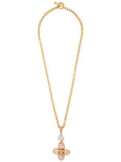 CHANEL Stones Pendant Necklace Chanel Vintage