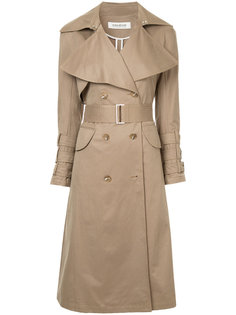 Petal belted sleeve trench Kimhekim