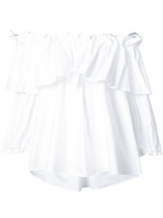 ruffled off-shoulder top Jonathan Simkhai