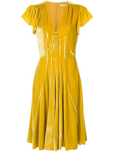 расклешенное платье с V-образным вырезом  Altuzarra