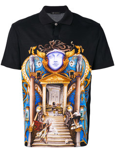футболка с принтом Triptych Versace