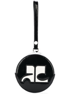 round clutch bag Courrèges