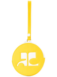 round clutch bag Courrèges