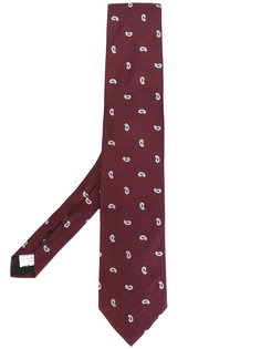 галстук с узором пейсли Lardini