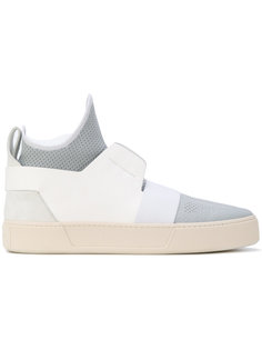 Hi-top panelled sneakers Balenciaga