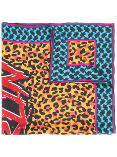 платок с леопардовым принтом Lala Berlin