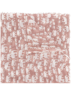 Elephant print scarf Hemisphere
