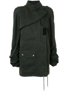 приталенное пальто с потайной планкой  Saint Laurent