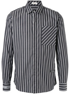 striped fitted shirt Education From Youngmachines
