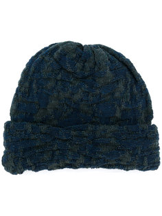 patterned beanie Issey Miyake