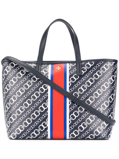 chain link print tote  Tory Burch