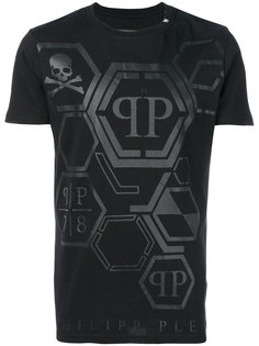 футболка с принтом логотипа Philipp Plein
