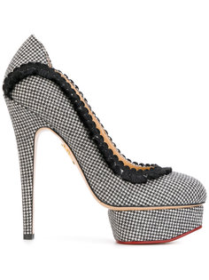 Florence dogtooth pumps Charlotte Olympia