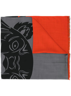 Tiger print scarf Kenzo