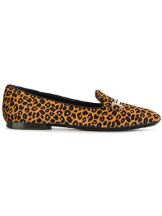 лоферы с леопардовым принтом Tods Tod’S
