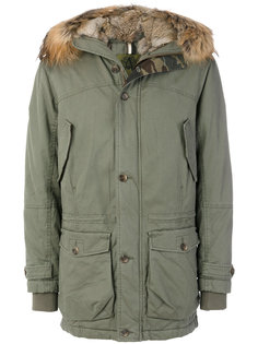 fur-lined parka coat Alessandra Chamonix