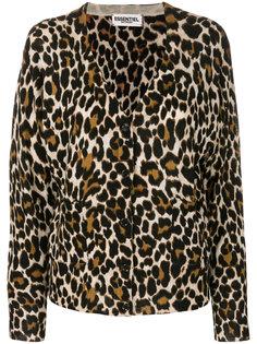 One leopard-print cardigan Essentiel Antwerp