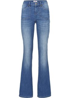 Джинсы-стретч BOOTCUT, cредний рост (N) (синий) Bonprix
