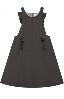 Сарафан А-силуэта с оборками Aletta