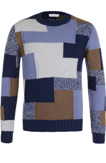 Кашемировый свитер фактурной вязки Cruciani