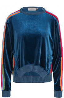 Бархатный пуловер с круглым вырезом PREEN by Thornton Bregazzi