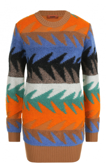 Удлиненный пуловер с круглым вырезом Missoni