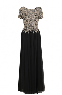 Приталенное платье-макси с декорированным лифом Basix Black Label