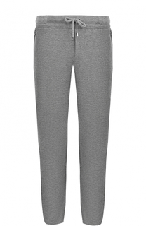 Брюки прямого кроя из смеси хлопка и кашемира Capobianco